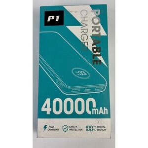 P1 Portable Charger 40000mAh Power Bank 22.5W Fast Charging‎ USB C Display